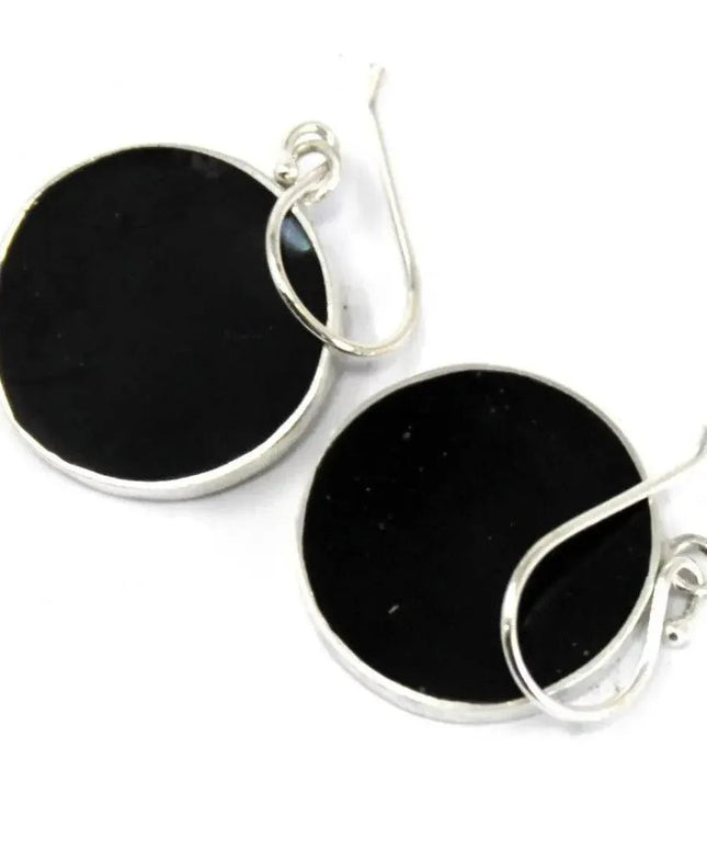 Tree of Life Silver Earrings 15mm - Abalone - Bee my Gift