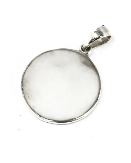 Tree of Life Silver Pendent 22mm - Mother of Pearl - Bee my Gift