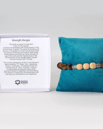 Tri Hita Karana Bangle - Strength - Bee my Gift