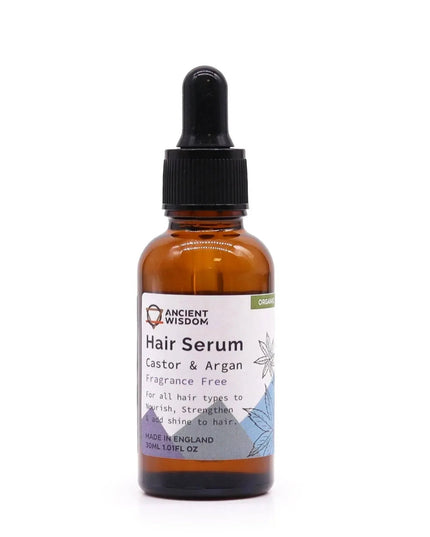 Unfragranced Organic Hair Serum 30ml for All Hair Types - Bee my Gift