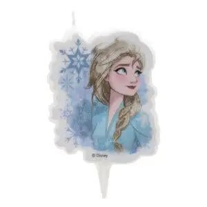 Vela aniversário 2d elsa frozen 2 7,5cm by deKora - Bee my Gift
