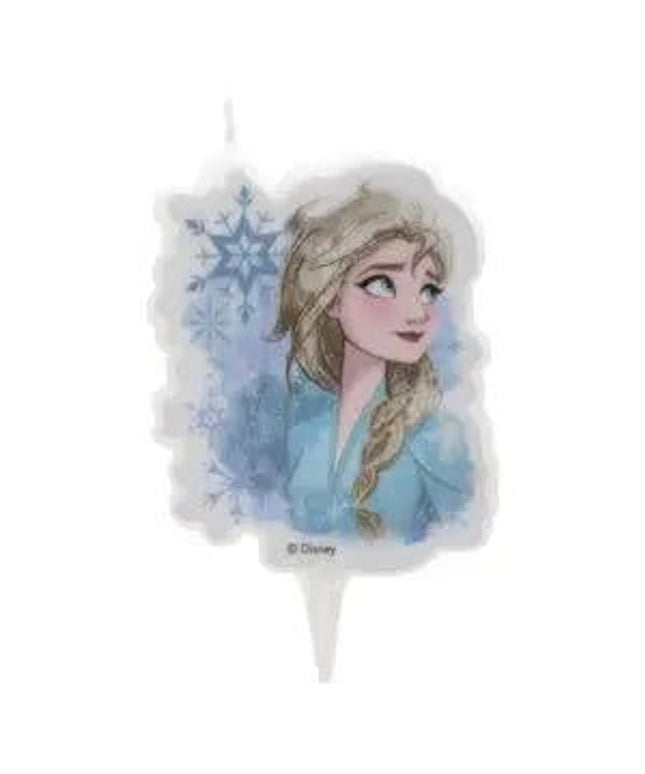 Vela aniversário 2d elsa frozen 2 7,5cm by deKora - Bee my Gift