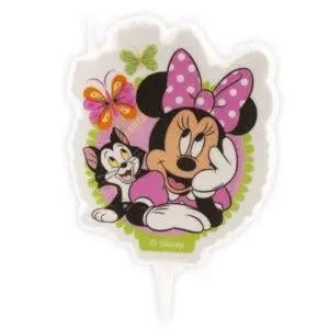 Vela aniversário 2d minnie mouse 7,5cm by deKora - Bee my Gift