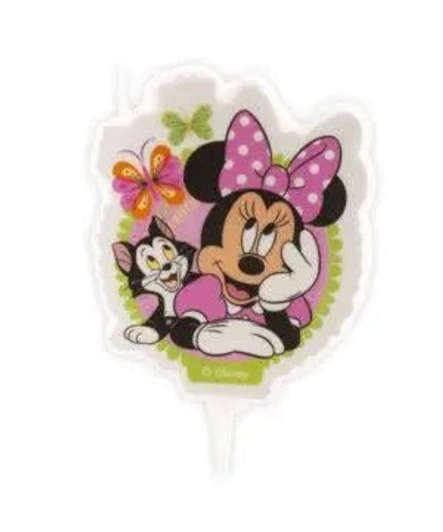 Vela aniversário 2d minnie mouse 7,5cm by deKora - Bee my Gift