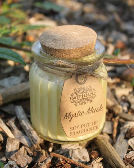 Vela aromática de soja Mystic Musk - Bee my Gift