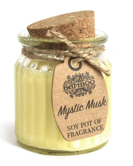 Vela aromática de soja Mystic Musk - Bee my Gift