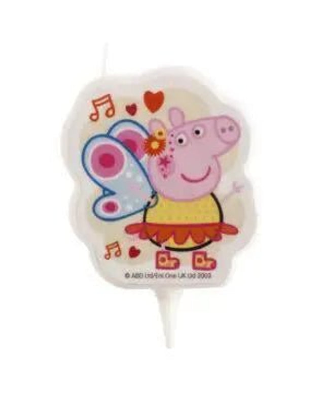 Vela de aniversário 2d peppa pig 7,5cm by deKora - Bee my Gift