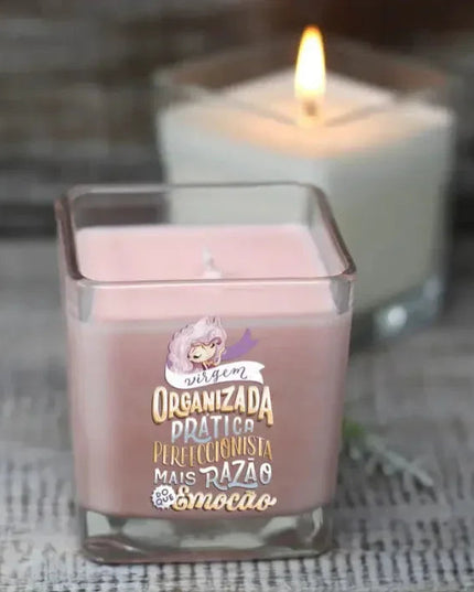 Vela de cera de Soja Signo Virgem - Bee my Gift