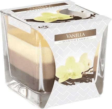 Vela em Frasco Arco - Íris – Baunilha - Bee my Gift