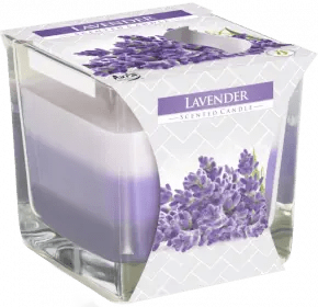 Vela em Frasco Arco - Íris – Lavanda - Bee my Gift