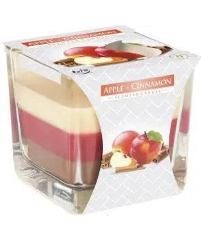 Vela em Frasco Arco - Íris – Maçã e Canela - Bee my Gift