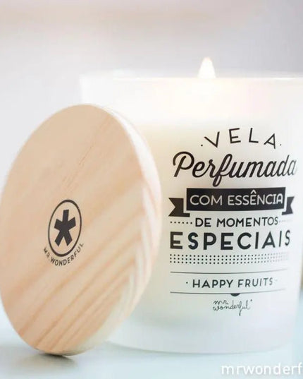 Vela perfumada com essência de momentos especiais By Mr Wonderful - Bee my Gift