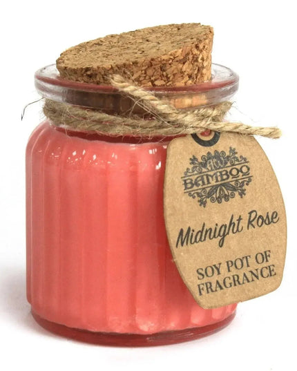 Vela perfumada de soja Midnight Rose - Aroma Natural - Bee my Gift