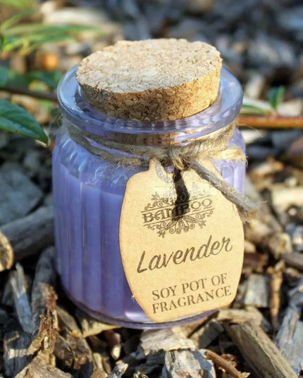 Velas de soja perfumadas com lavanda para aromaterapia - Bee my Gift