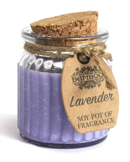 Velas de soja perfumadas com lavanda para aromaterapia - Bee my Gift