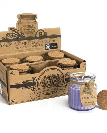 Velas de soja perfumadas com lavanda para aromaterapia - Bee my Gift