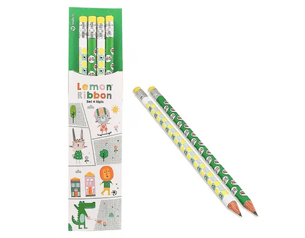 VIARCO Leão e Crocodilo Set 4 Lápis Viarco - Bee my Gift