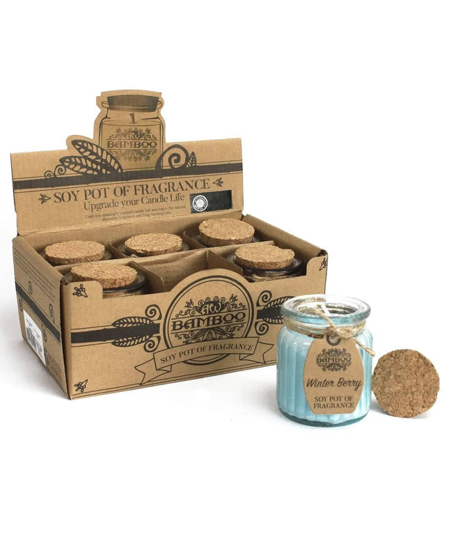 Winter Berry Soy Candles for Home Fragrance - Bee my Gift