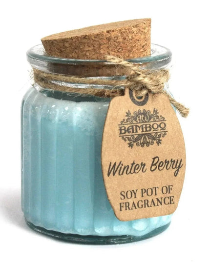 Winter Berry Soy Candles for Home Fragrance - Bee my Gift