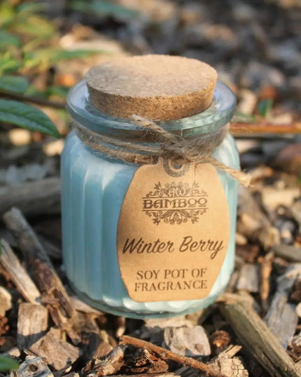 Winter Berry Soy Candles for Home Fragrance - Bee my Gift